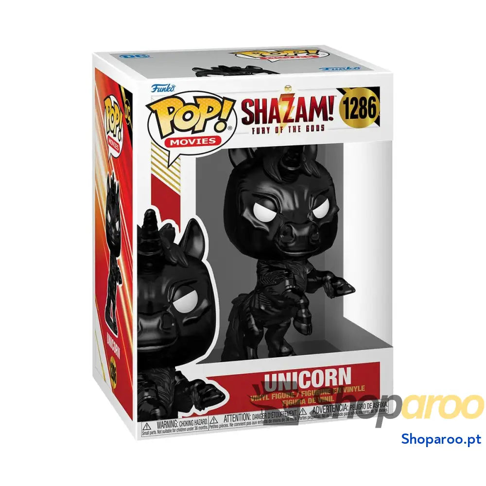 Boneco Funko Pop! SHAZAM! UNICORN