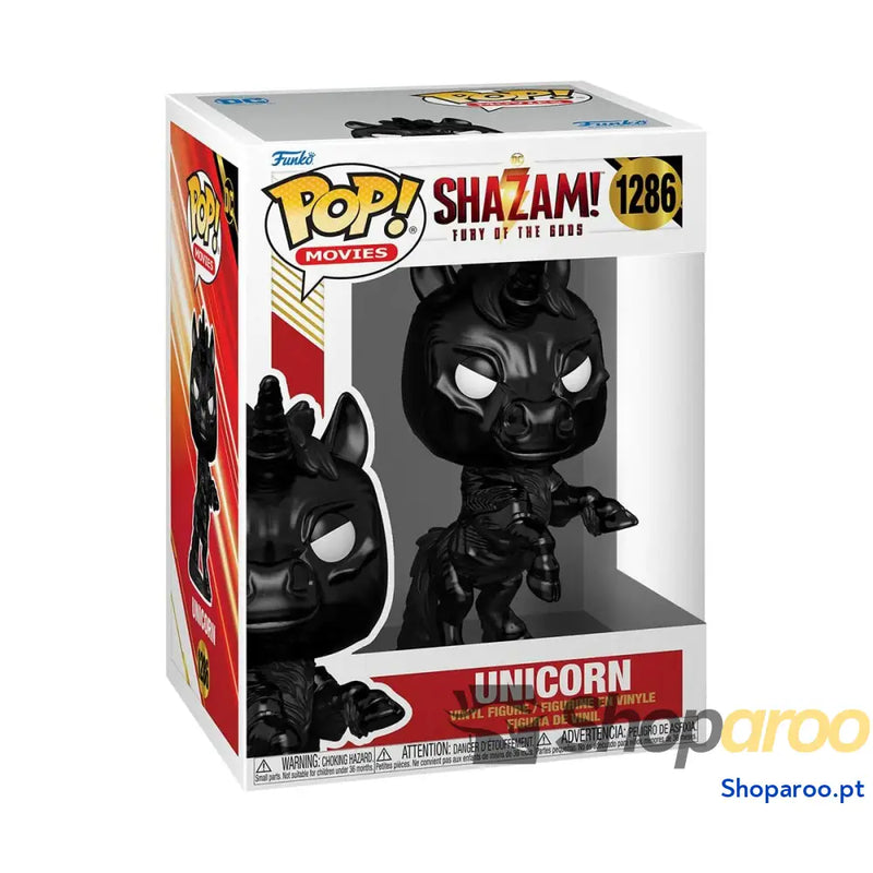 Boneco Funko Pop! SHAZAM! UNICORN