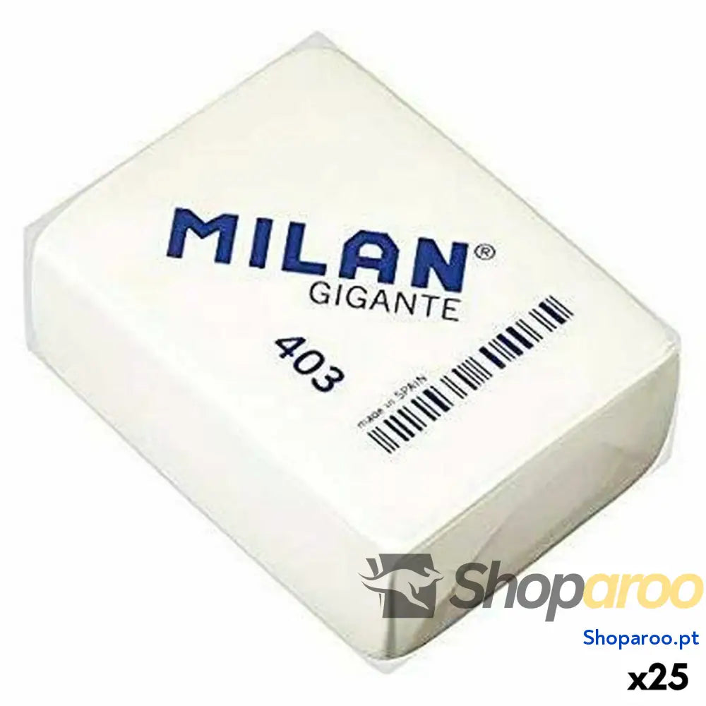 Borracha Milan 3 Peças (25 Unidades)