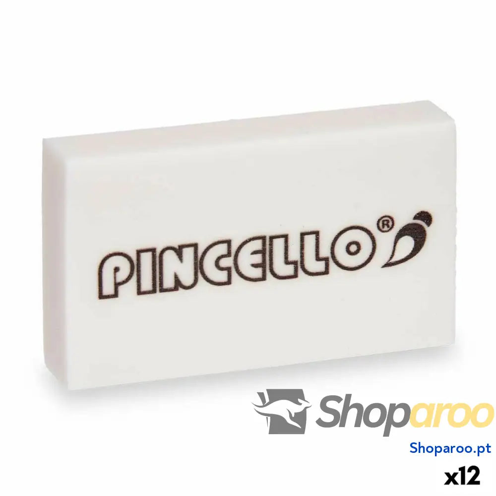 Borracha Pincello 485 Branco (12 Unidades)