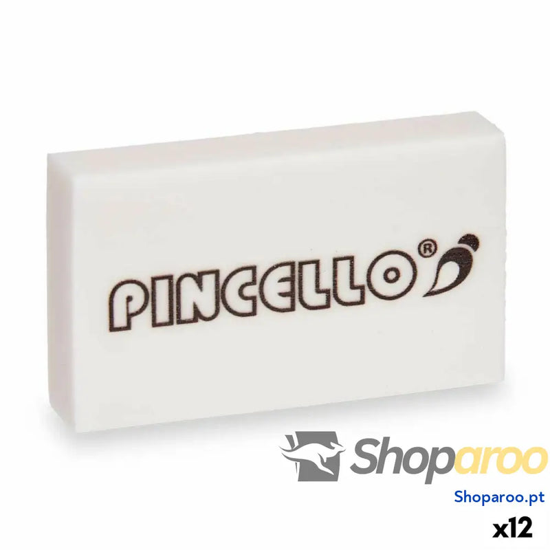 Borracha Pincello 485 Branco (12 Unidades)
