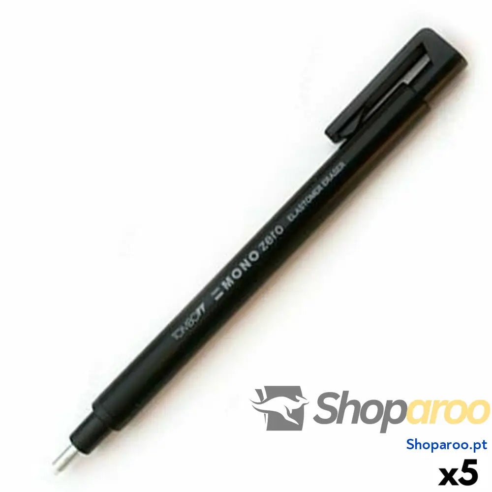 Borracha Tombow MONO ZERO Preto (5 Unidades)