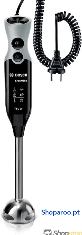Bosch ErgoMixx varinha mágica 750W com picador e batedeira manual