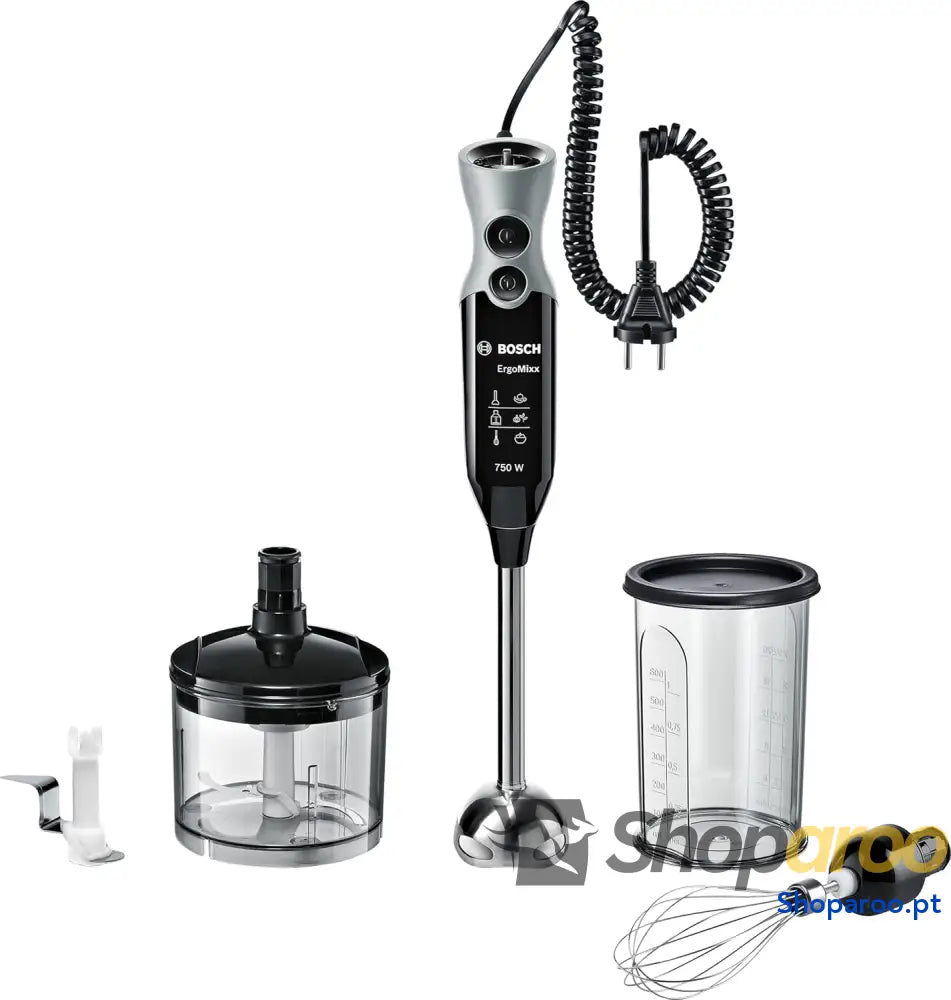 Bosch ErgoMixx varinha mágica 750W com picador e batedeira manual