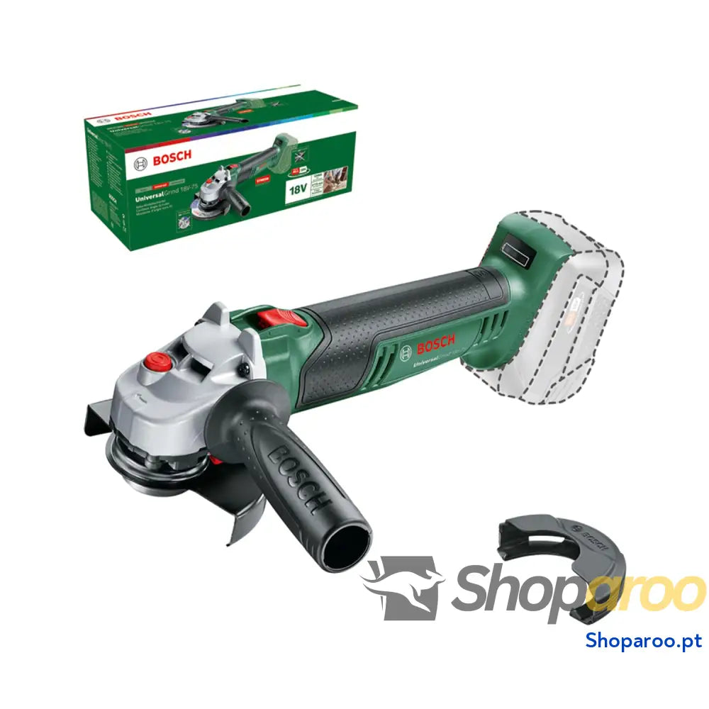 Bosch Moedor pequeno UniversalGrind 750 125 W com 2 discos de corte reto e 1 disco molagem para molar cortar escovar