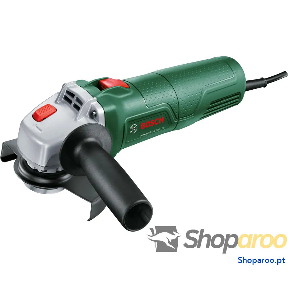 Bosch Moedor pequeno UniversalGrind 750 125 W com 2 discos de corte reto e 1 disco molagem para molar cortar escovar