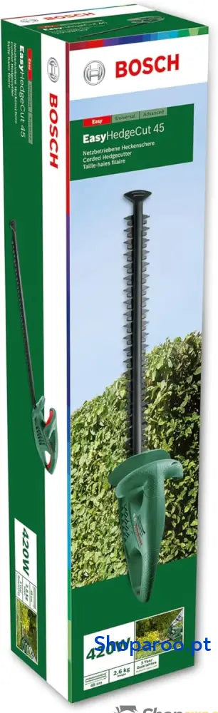 Bosch Tesoura corta sebes elétrica EasyHedgeCut 45 (420 W comprimento da lâmina de cm embalagem em caixa)