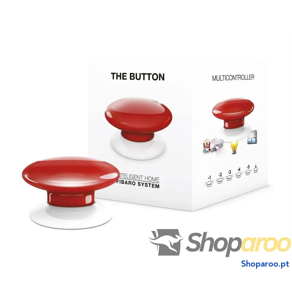 Botão de emergência Fibaro The Button 1 Peça
