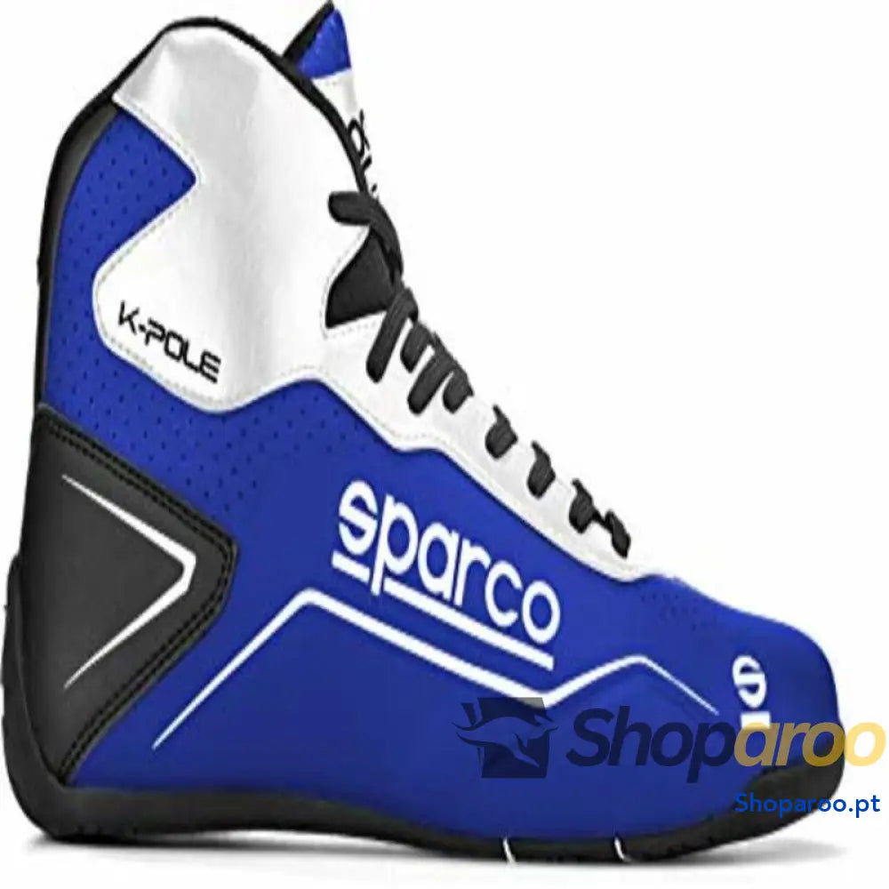 Botas de Corrida Sparco K-POLE Azul/Branco