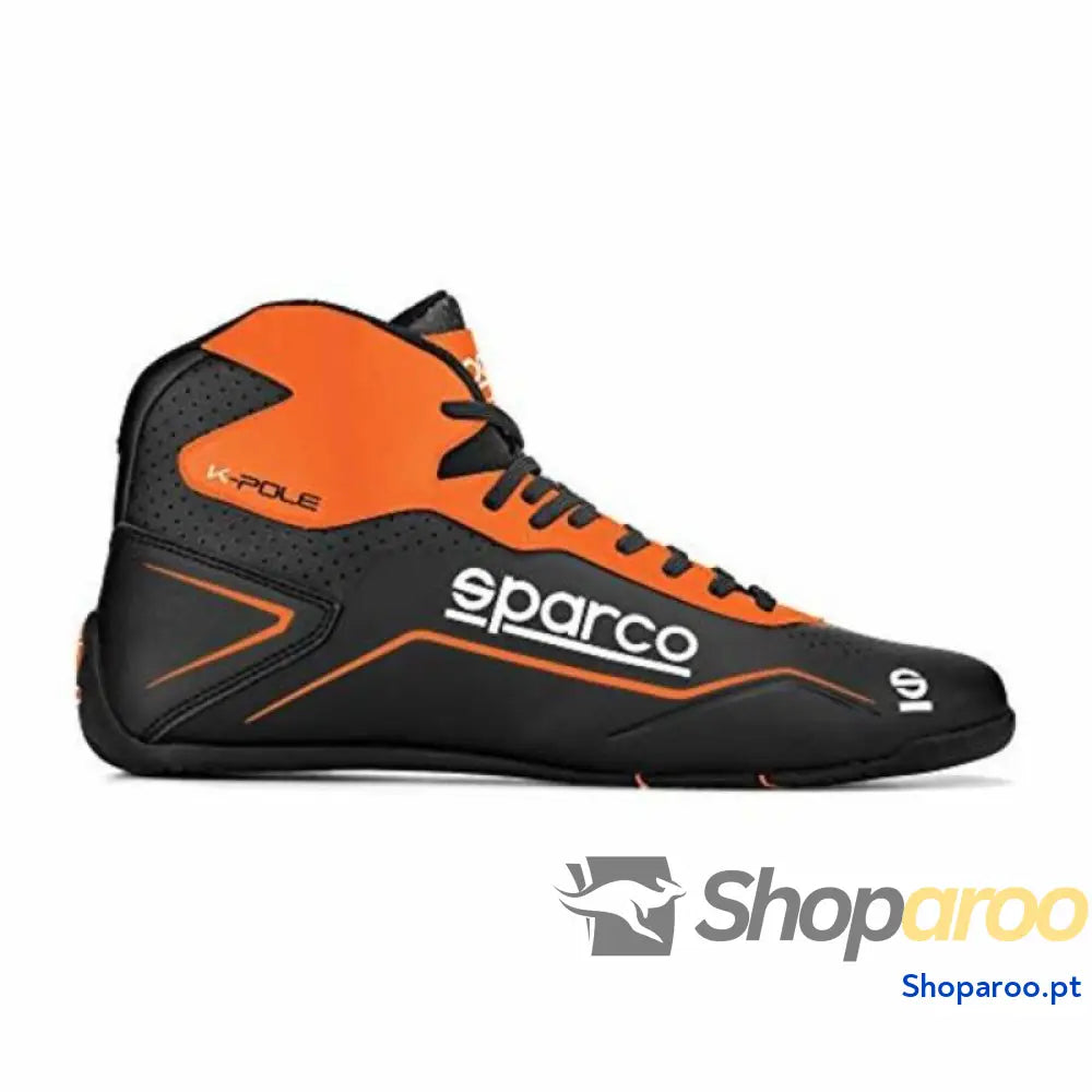Botas de Corrida Sparco K-POLE Laranja/Preto