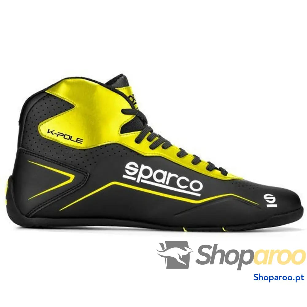 Botas de Corrida Sparco K-POLE Preto/Amarelo 36