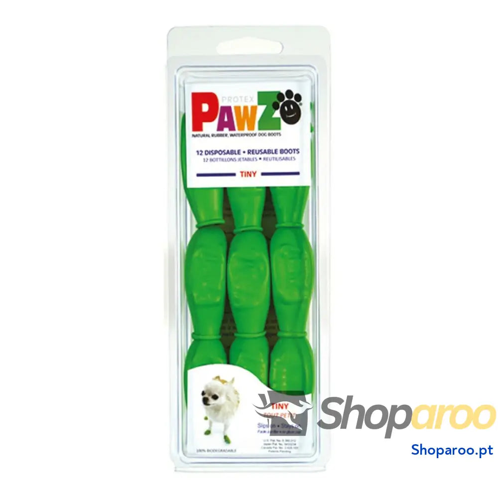 Botas Pawz Cão 12 Unidades Verde
