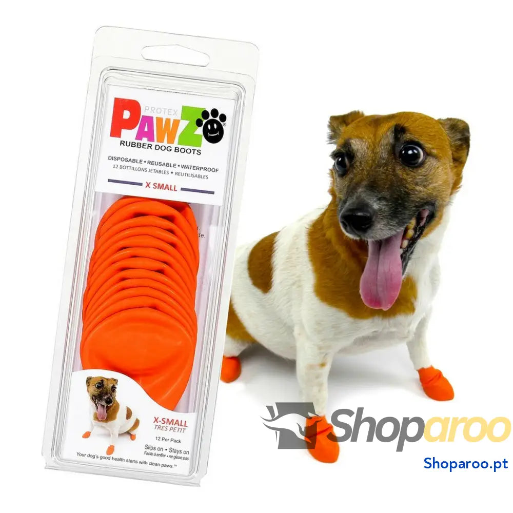 Botas Pawz Cão Laranja XS