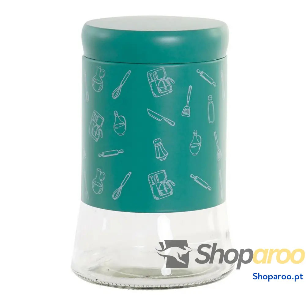Bote DKD Home Decor Verde 11 x 11 x 18 cm
