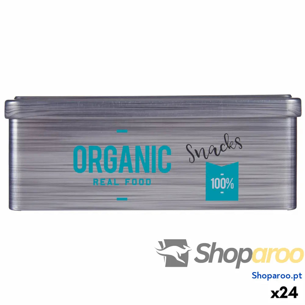 Bote Kinvara Organic Cinzento Snacks (24 Unidades)