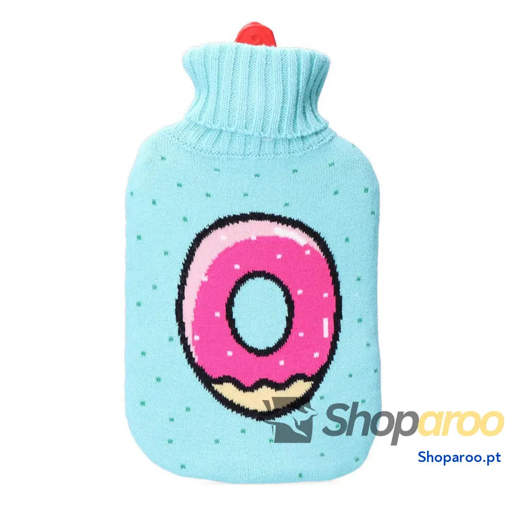 Botija de Água Quente EDM 76776 Celeste Lã 2 L