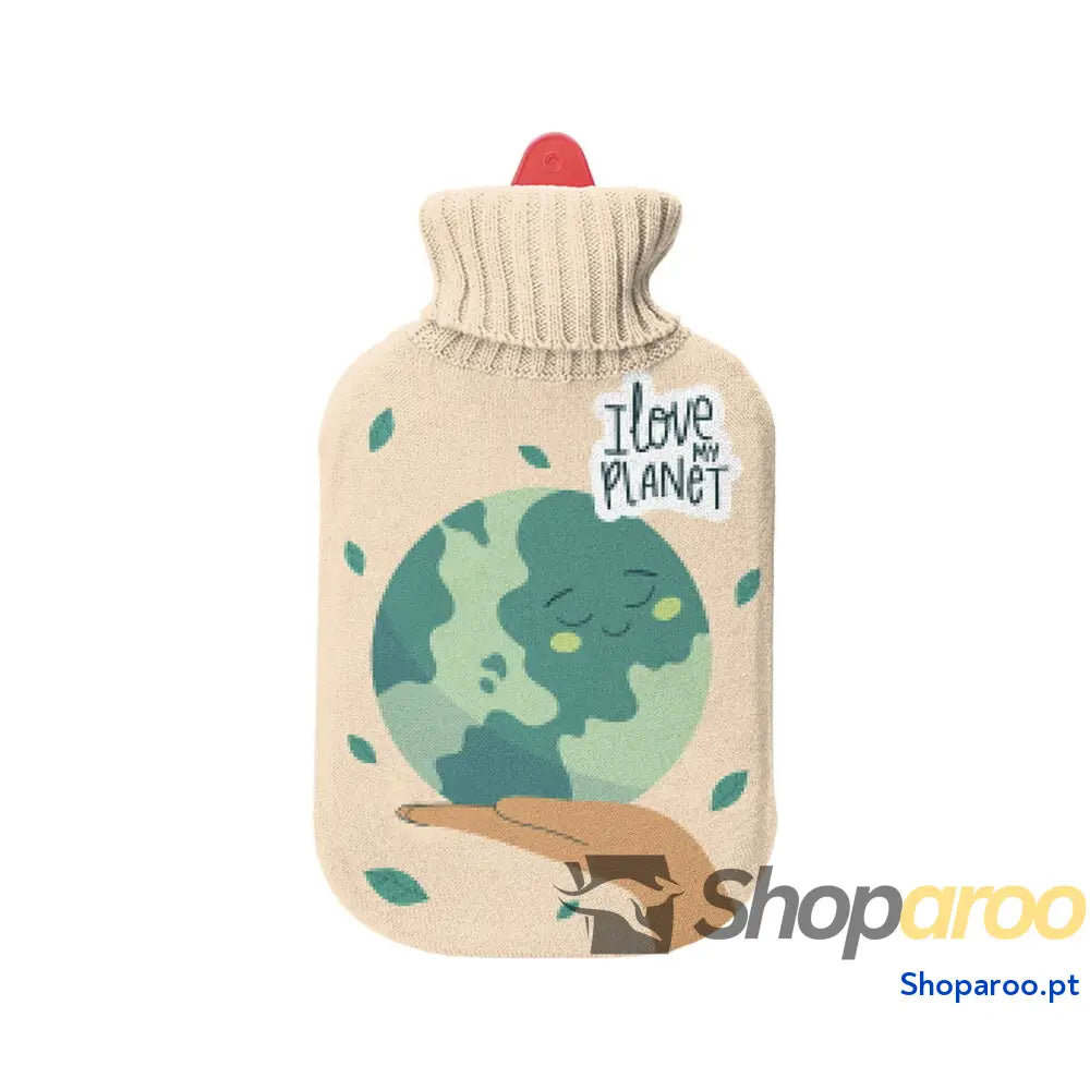 Botija de Água Quente EDM 78991 I Love My Planet 2 L