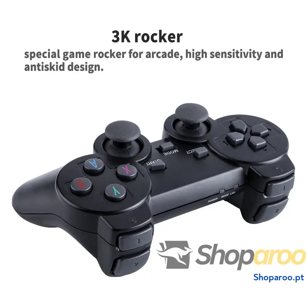 Boyhom M8 Consola de Jogos Retro 4K HD com 20000 e 64GB