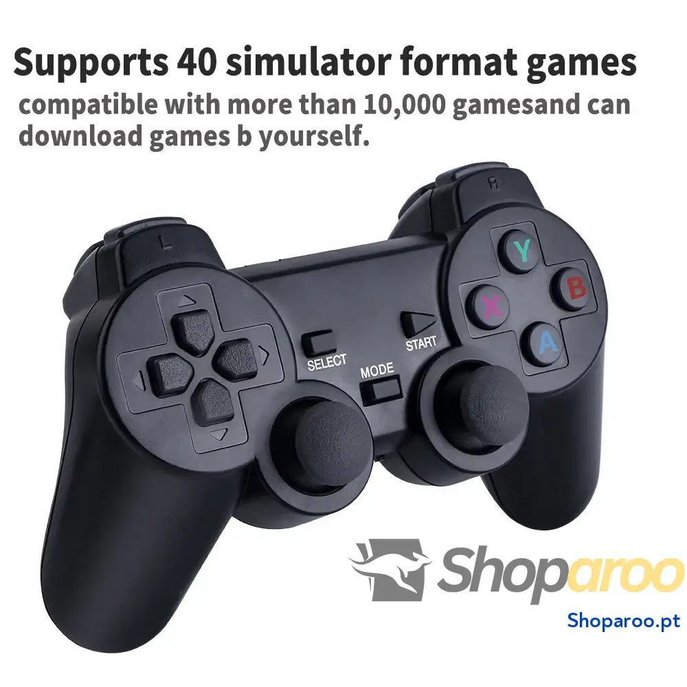 Boyhom M8 Consola de Jogos Retro 4K HD com 20000 e 64GB