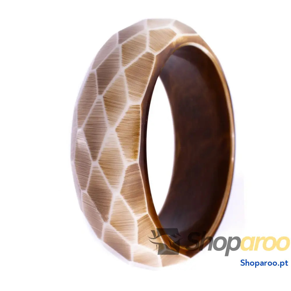Bracelete Folli Follie 4B9A006I Castanho (Ø 7 cm)