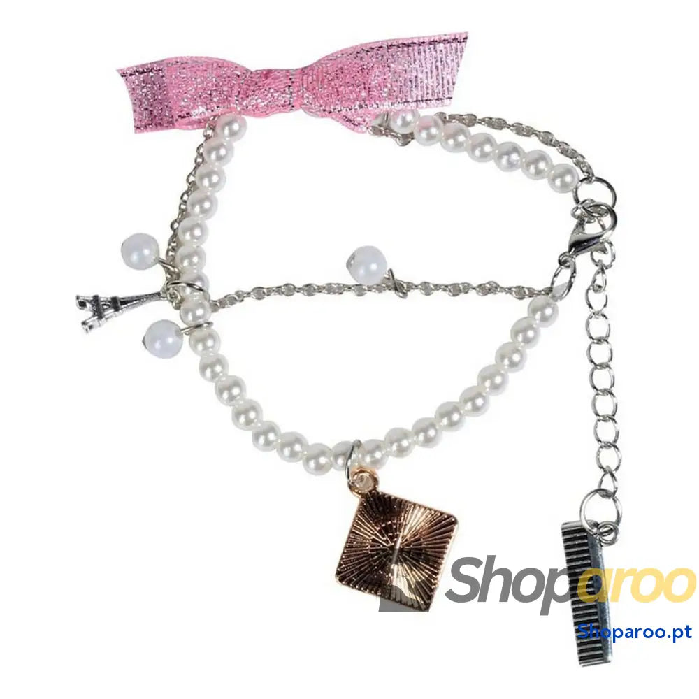 Bracelete Inca Pulsera De Perlitas Con Adornos Colgantes Pérolas