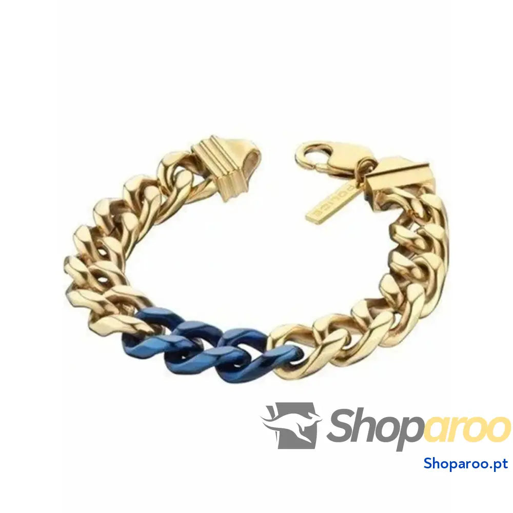 Bracelete masculino Police PJ25685BSG.03-L Aço inoxidável 21 cm