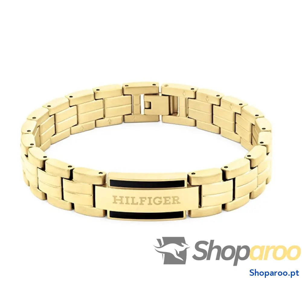 Bracelete masculino Tommy Hilfiger PARKER Aço inoxidável Dourado