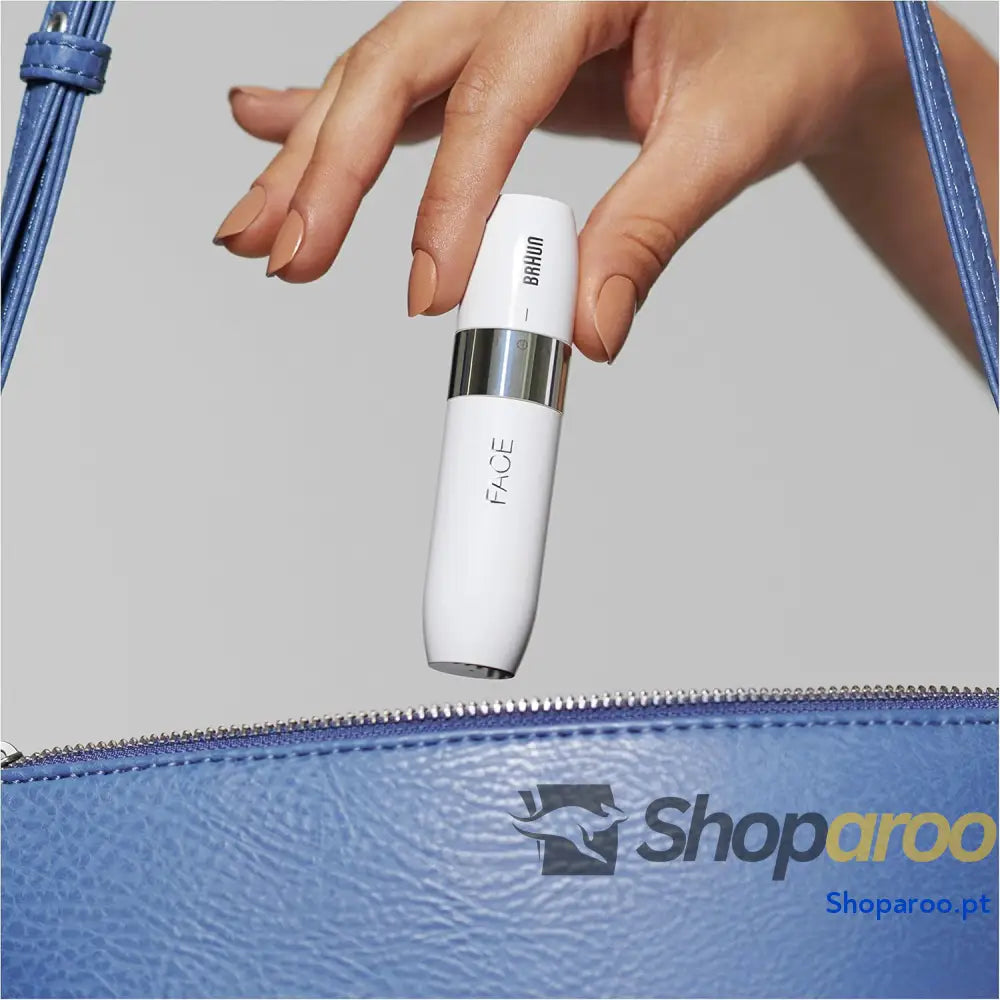 Braun Mini depiladora facial FS1000 para mulher com luz Smartlight integrada precisão lábios superior pala e bochechas