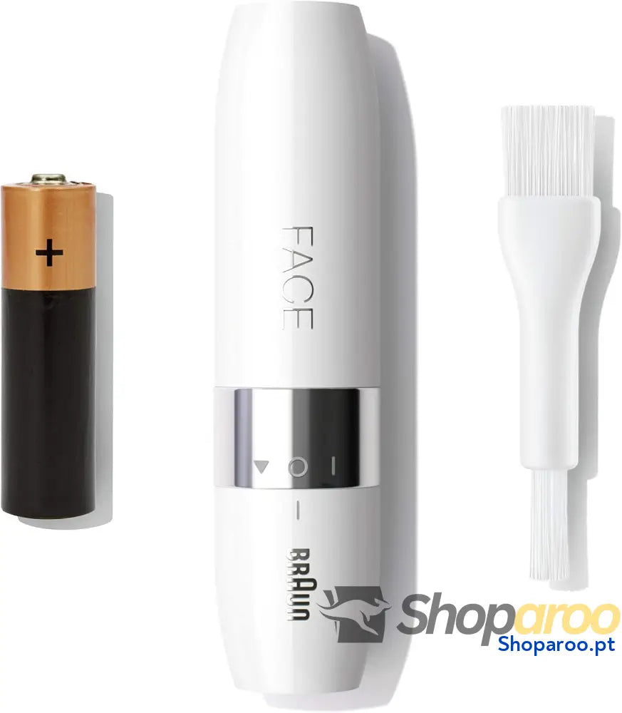 Braun Mini depiladora facial FS1000 para mulher com luz Smartlight integrada precisão lábios superior pala e bochechas