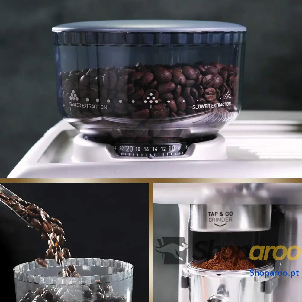 Breville Barista Max máquina de café expresso totalmente automática com moinho integrado e bomba italiana 15 bares