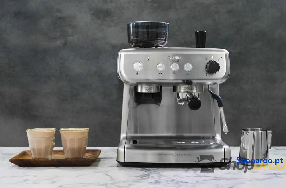 Breville Barista Max máquina de café expresso totalmente automática com moinho integrado e bomba italiana 15 bares