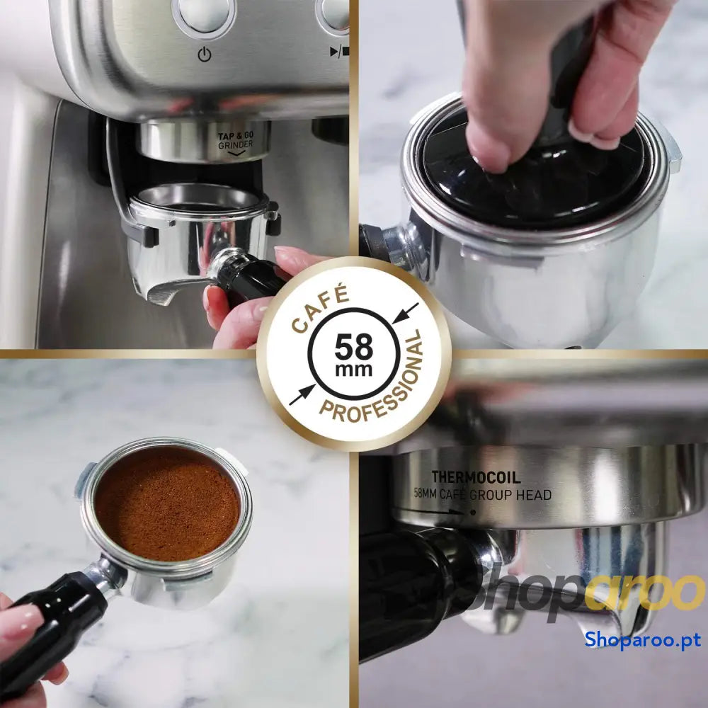 Breville Barista Max máquina de café expresso totalmente automática com moinho integrado e bomba italiana 15 bares