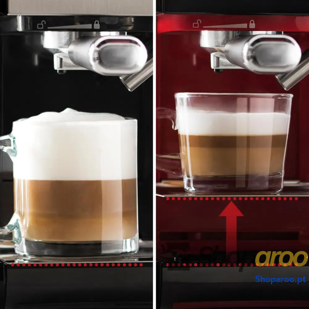 Breville Prima Latte II Espresso | Cafeteira para latte e cappuccino | Bomba profissional de 15 bares espumador