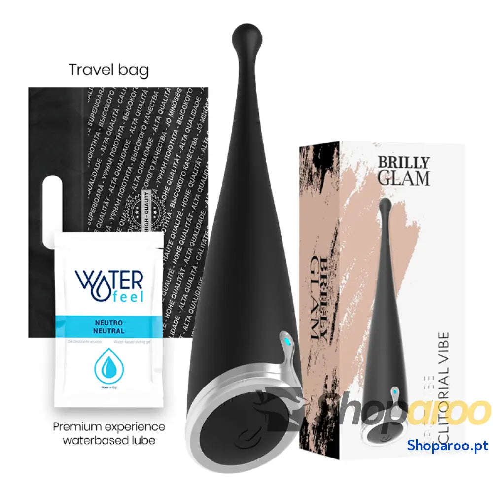 BRILLY GLAM SPOT VIBE CLITORIAL PRETO