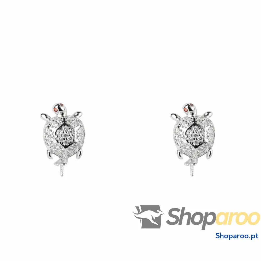 Brincos femininos Lancaster JLA-EAR-TURTLE-1 1,2 cm