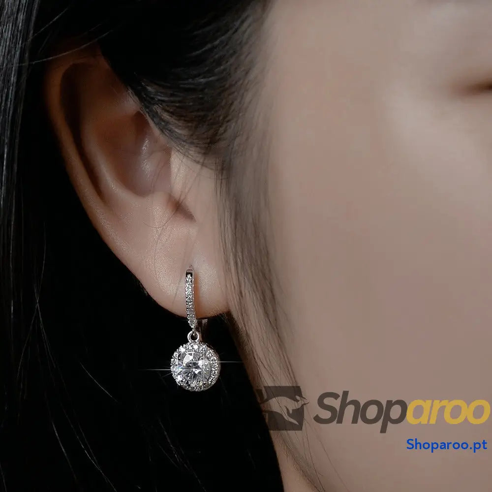 Brincos Redondos em Prata de Lei S925 Elegância Simples