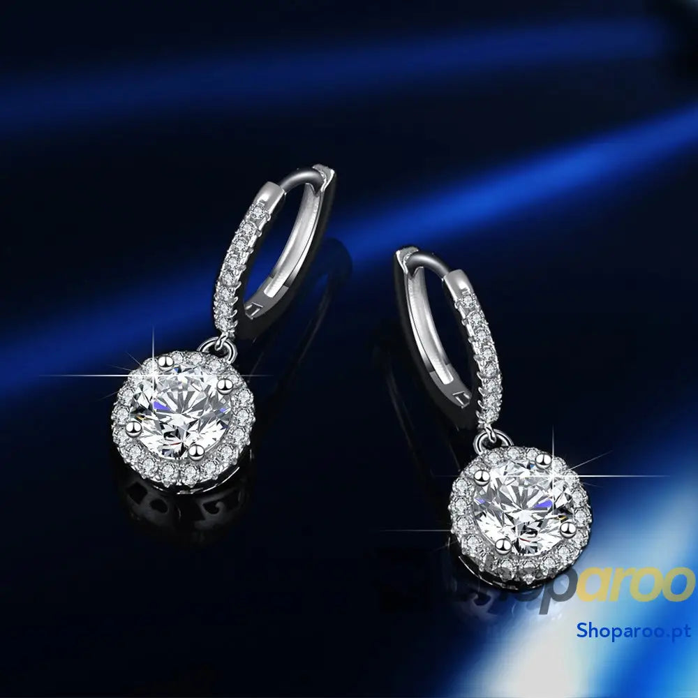 Brincos Redondos em Prata de Lei S925 Elegância Simples