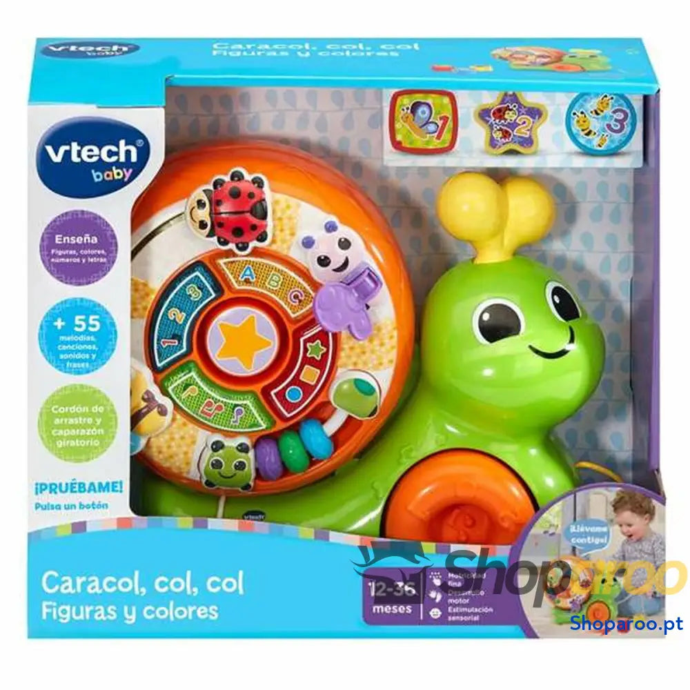 Brinquedo de arraste Vtech Caracol