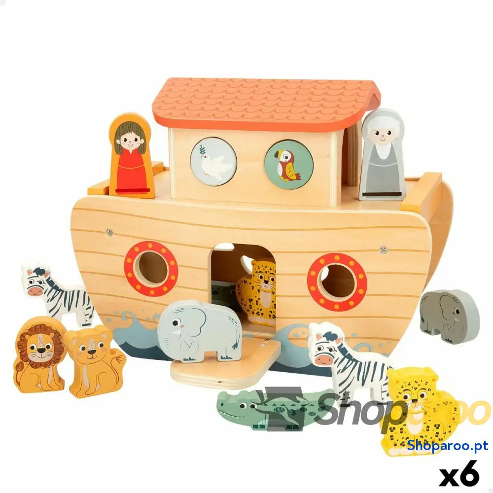 Brinquedo de bebé Woomax animais (6 Unidades)