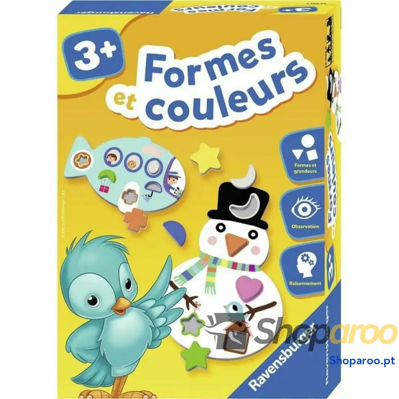 Brinquedo de pendurar para Berço Ravensburger Formes et couleurs