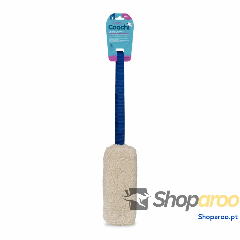 Brinquedo de treino Coachi CHASE & CRINKLE Azul