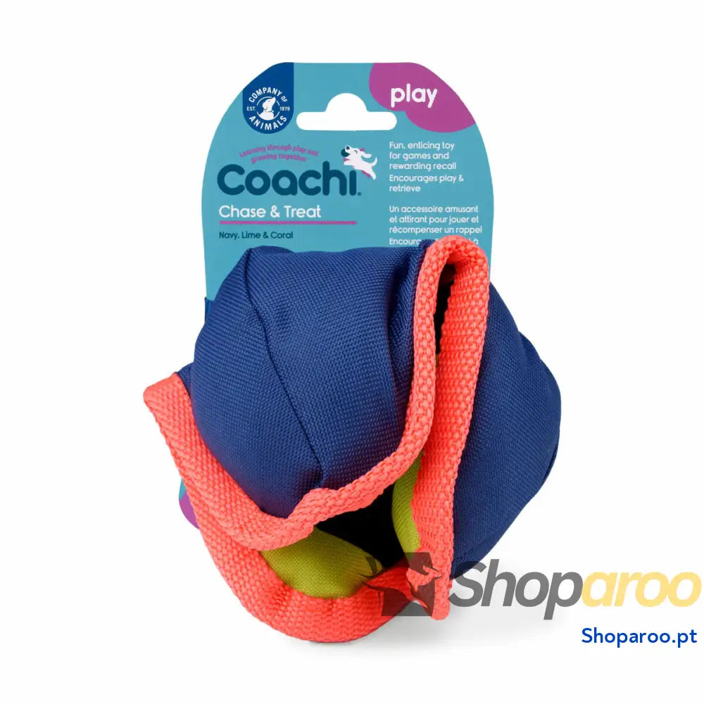 Brinquedo de treino Coachi CHASE & TREAT Azul