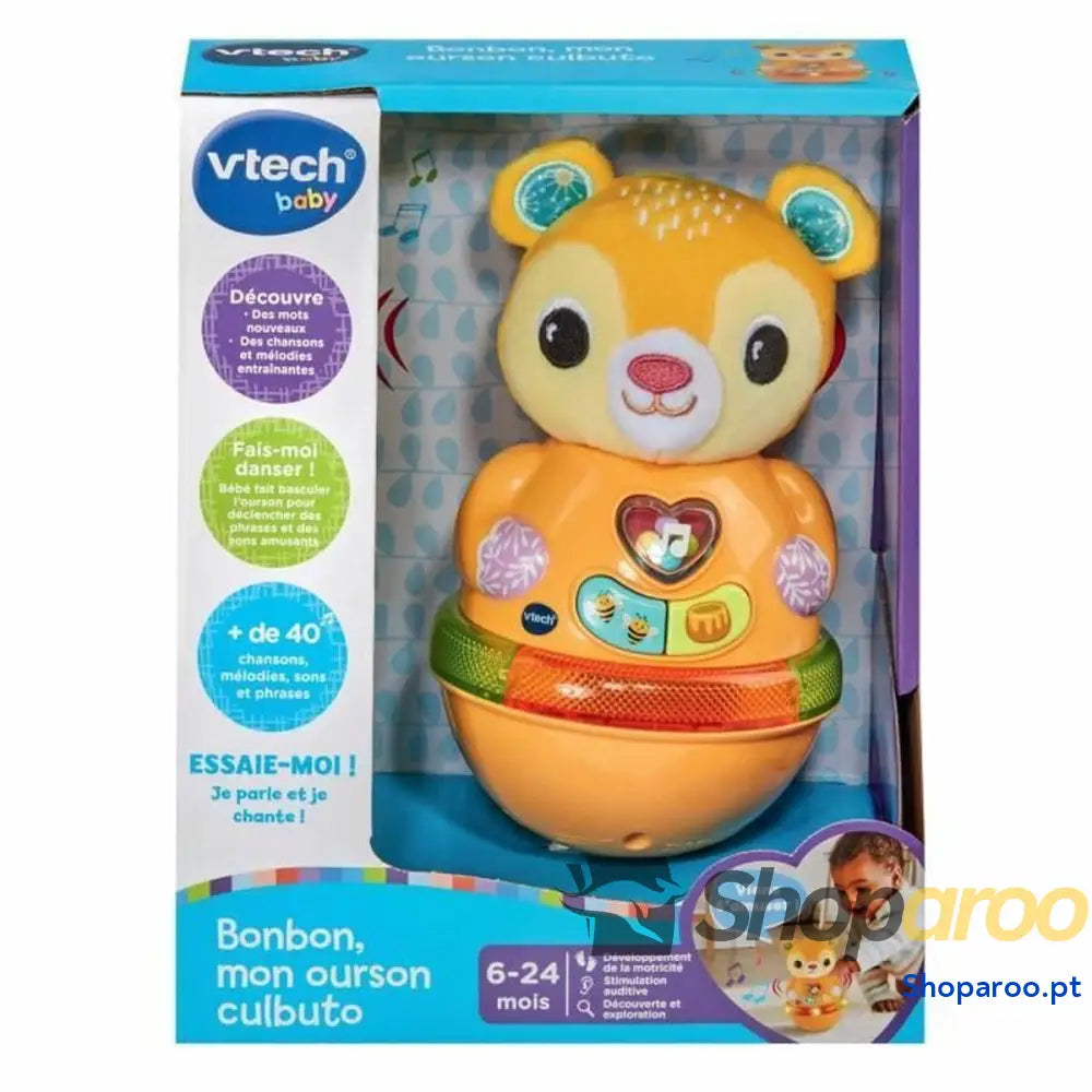 Brinquedo educativo Vtech Baby Bonbon, mon ourson culbuto (FR)