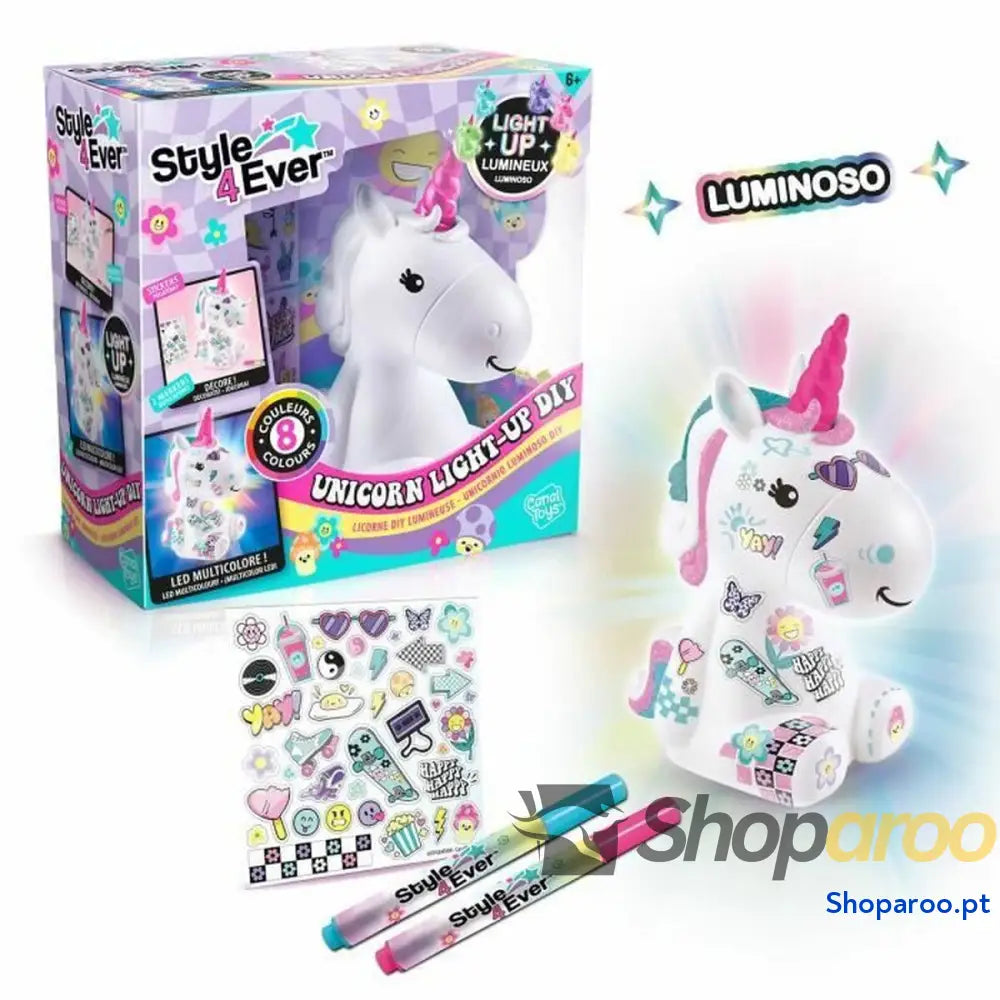 Brinquedo Interativo Canal Toys Unicórnio Branco