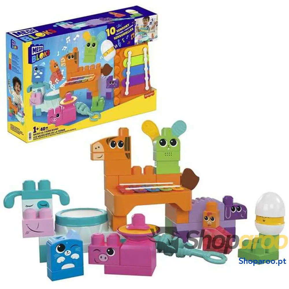 Brinquedo Interativo Megablocks   Brinquedo musical