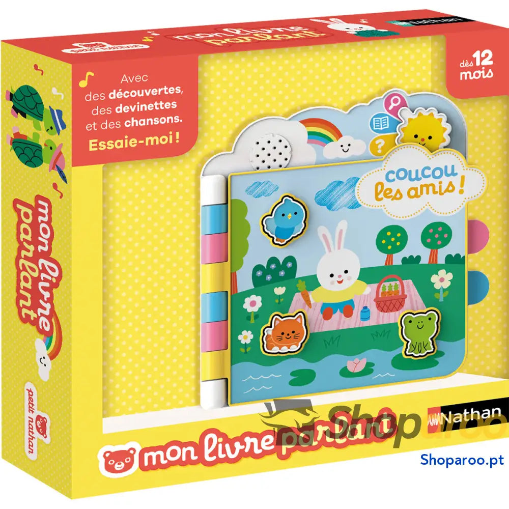 Brinquedo Interativo para Bebés Nathan mon livre