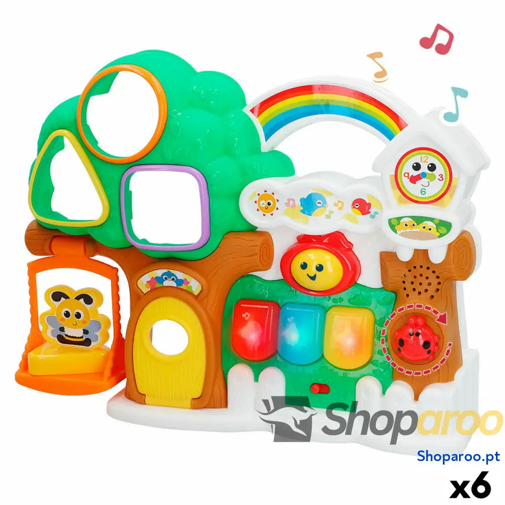 Brinquedo Interativo para Bebés Winfun Casa 32 x 24,5 x 7 cm (6 Unidades)