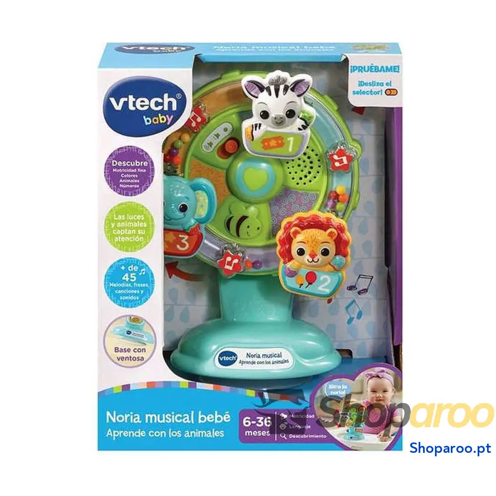 Brinquedo Interativo Vtech Aprende con los animales! (ES)