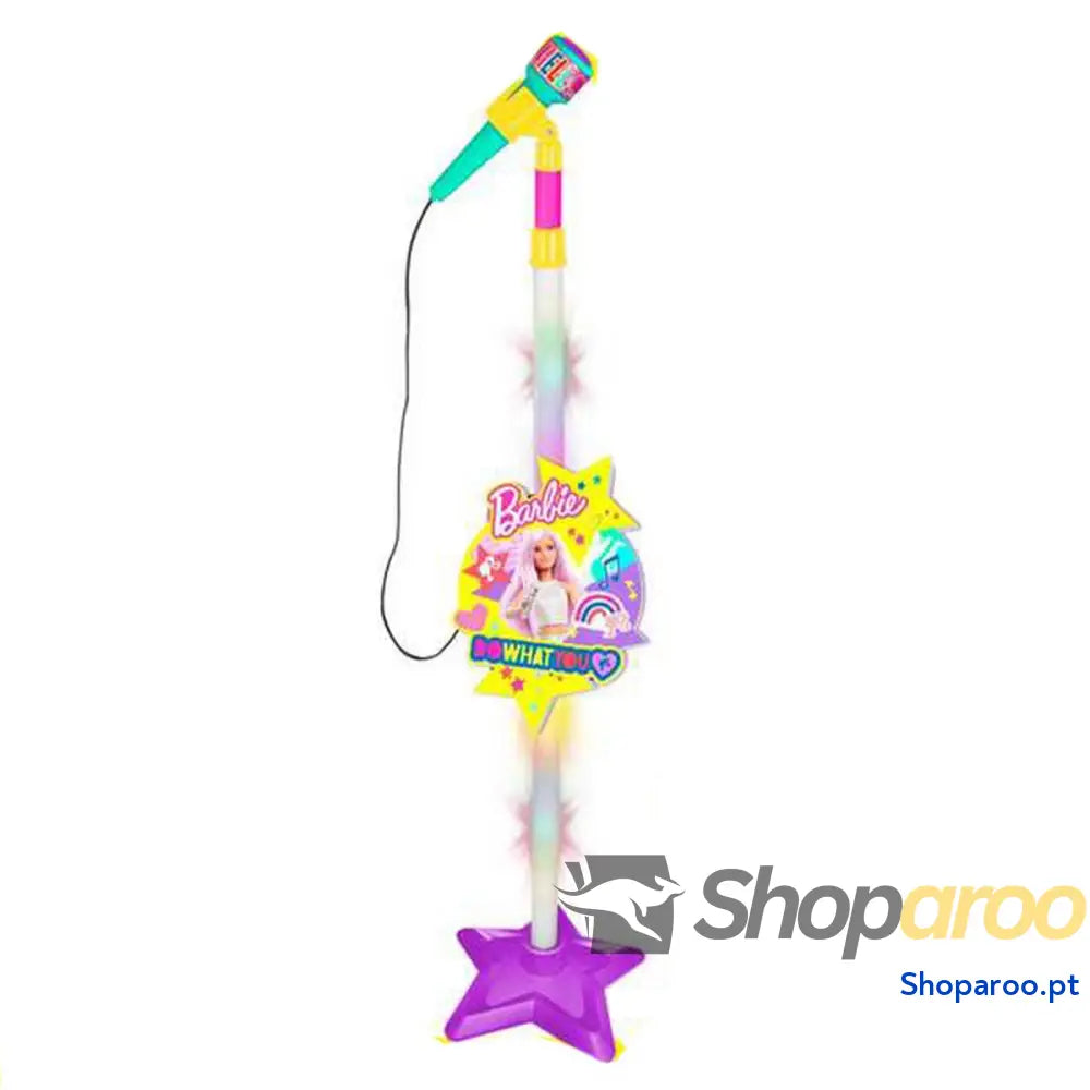 Brinquedo musical Barbie Microfone