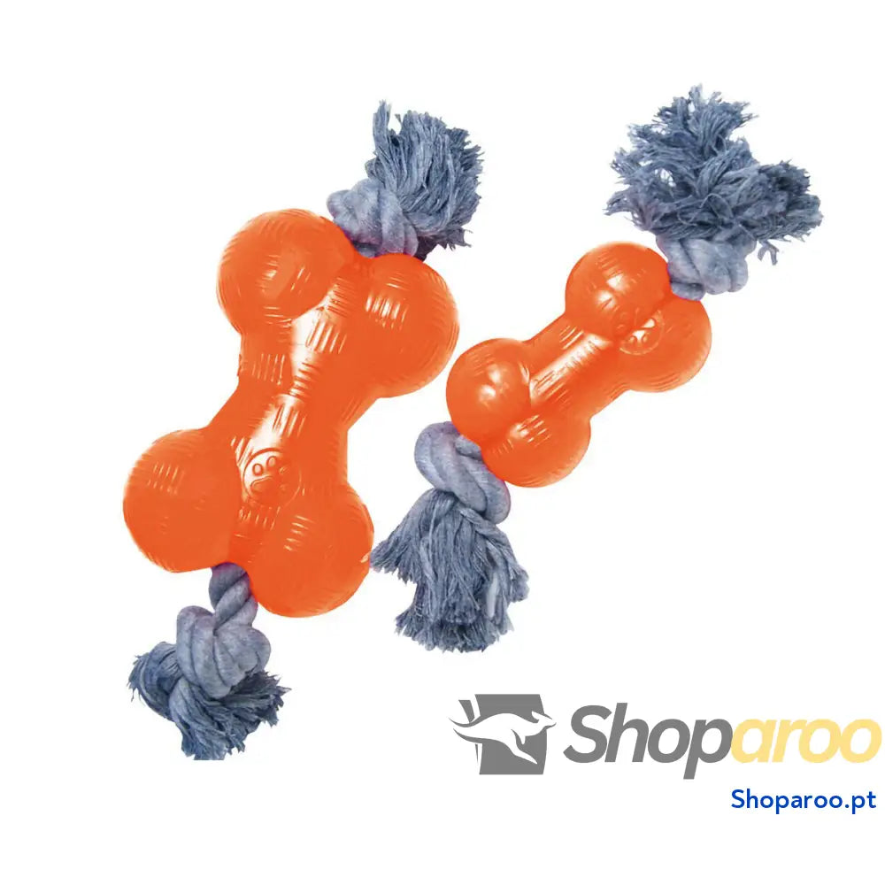 Brinquedo para cães Gloria Osso Laranja S (9 cm)
